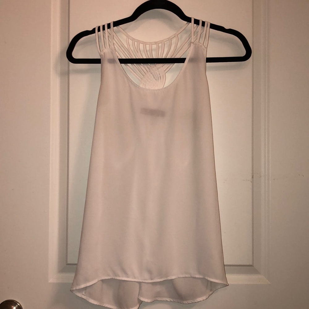 White tank top